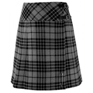 New Ladies Thomson Camel Tartan Scottish Mini Billie Kilt Mod Skirt Sizes 6-22 